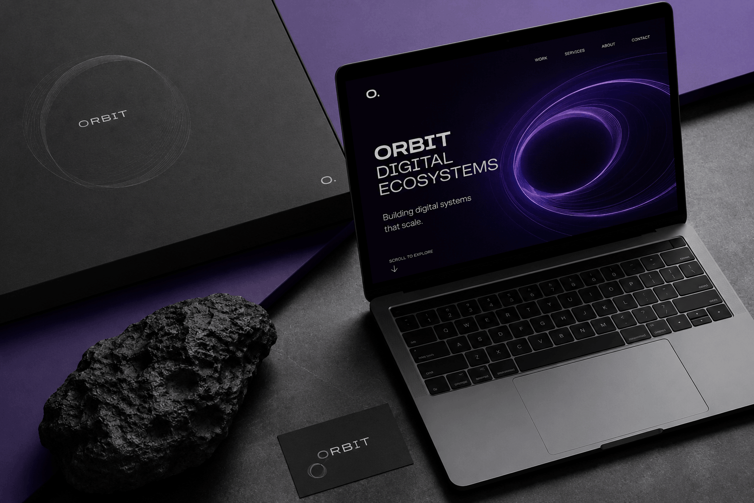Digital product interface and website design system